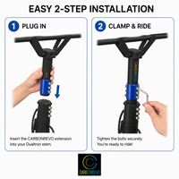 Extension de Guidon pour Trottinette Électrique Carbonrevo Dualtron : Performance Stable, Résistance à la Corrosion, Fonctionnement Fluide
