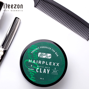 Arcilla para Peinar el Cabello a Base de Agua con Acabado Mate de Alta Fijación, Orgánica, para Cabello Rizado y Seco, Usada por Barberos - Product Image 4