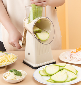 Cortador de Verduras Multifuncional Manual para Cocina - Rebanador y Triturador de Verduras y Papas - Product Image 5