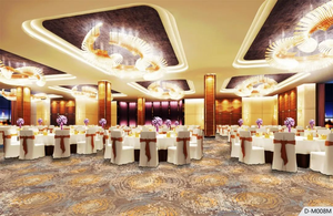 Hiện đại Thảm khách sạn Thảm tường để tường Thảm chần cắt đống trừu tượng mô hình có thể giặt và chống vết bẩn - Product Image 6