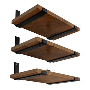 <strong>Shelves</strong> <strong>Brackets</strong> DIY Custom Wholesale Hook L Support Cast Iron Wall Mounted Heavy Duty Floating <strong>Metal</strong> Steel <strong>Brackets</strong> <strong>Shelf</strong> - Product Image 1