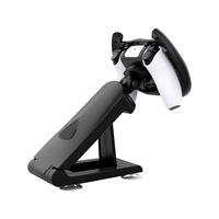 Support de manette de jeu réglable démontable Joypad support volant de course de jeu pour contrôleur ABS noir
