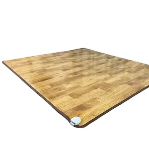 Waterproof Far Infrared Carbon Fiber Floor Heating Mat Underfloor Electric Heating Pad With Thermostat