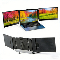 S2 14 Inch Portable Monitor Dual Portable Screen Monitor Double Screen Monitor Laptop Extension