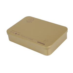 Tái Sử Dụng Hình Chữ Nhật Hộp Thiếc Cho <span class=keywords><strong>Cookie</strong></span> Biscuit Kẹo Lưu Trữ Cấp Thực Phẩm Tinplate Bao Bì Quà Tặng Sử Dụng Bền In Kim Loại Có Thể - Product Image 1