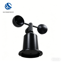 Capteur de vitesse du vent léger et durable, résolution 0,1 m/s, plage de température -40~+60, anti-interférence pour station météo
