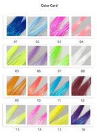 Fil de pêche de qualité supérieure en gros, 16 couleurs, 35 cm, pour la fabrication de leurres, accessoires de pêche pour la truite, le bar, la carpe - Utilisation en lac, rivière, ruisseau