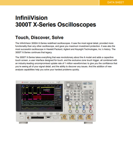 Osciloscopio de Señales Mixtas TTLTES Keysight 3000T Serie X, 100/200/300/500 MHz/1GHz, 2 Canales Analógicos y 16 Digitales - Product Image 5