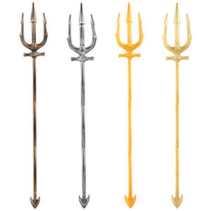 Cortège <span class=keywords><strong>de</strong></span> déguisement d'Halloween : sceptre, trident doré, accessoire <span class=keywords><strong>de</strong></span> fête dans une salle <span class=keywords><strong>de</strong></span> bal - Product Image 3