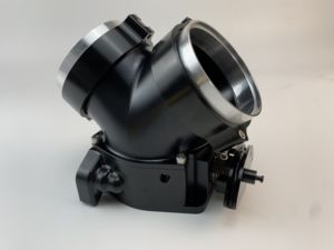 Aksesoris Balap Performa Baru XUECHEN Billet CNC Custom Mesin V8 untuk LS 102mm Sepasang Pengganti Throttle Body 3.5 Inci - Product Image 4