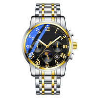 Reloj Mecánico para Hombre, Diseño Multifuncional con Esfera de Sol, Luna y Estrellas, Clásico y Atemporal, Gran Venta