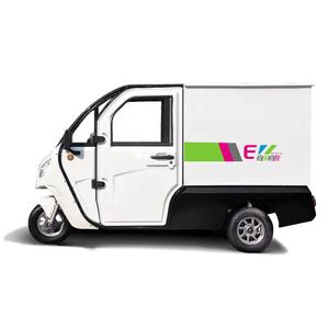 EEC Elektro-Lastendreirad mit Kunststoffkabine – Dreirädriger Kleiner Elektro-LKW für die Stadt zum Verkauf - Product Image 4