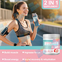 OEM/ODM – Sachets de poudre de boisson pré-entraînement électrolytique à la créatine, sans sucre, purement naturels, prix de gros, pour adultes