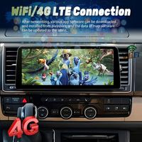 Écran QLED 12,3 pouces Android 13 2Din Radio Stéréo pour VW Multivan T6 2016 GPS Lecteur Multimédia Vidéo de Voiture Carplay Unité Principale