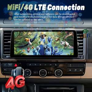 Radio Estéreo 2Din con Pantalla Qled de 12.3 Pulgadas y Android 13 para VW Multivan T6 2016, Reproductor Multimedia para Auto con GPS, Reproductor de Video, Unidad Principal Carplay - Product Image 6