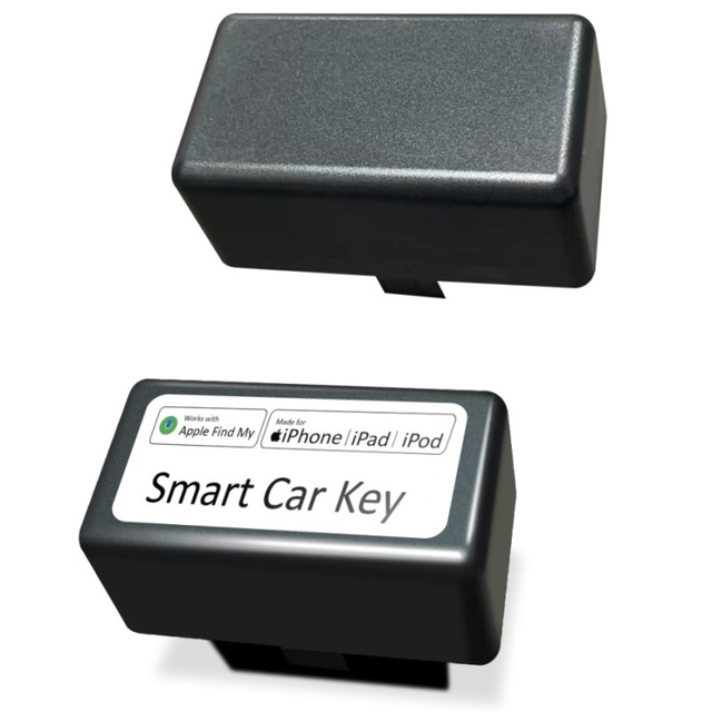 Black OBD GPS Tracker for Car Mini OBD GPS Tracker for Apple Find My APP Easy Installation Global Position Universal Smart Car