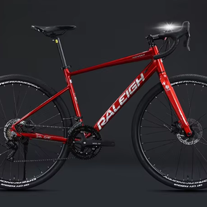 Bicicleta de Estrada Lanling 700C com Quadro Rígido de Alumínio, 24 Velocidades, Freio a Disco, Aerodinâmica para Competição e Ciclismo Urbano - Product Image 1
