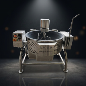 <span class=keywords><strong>Precio</strong></span> Directo de Fábrica, Cocina Comercial de Hierro Fundido de 150L, Tipo Inclinable |   Olla Desmontable de Hierro Puro para una Fácil Limpieza |   Hierro Fundido - Product Image 1