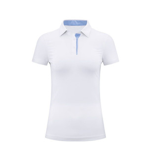 Vente en gros de polos de golf de qualité supérieure <span class=keywords><strong>pour</strong></span> femmes <span class=keywords><strong>polo</strong></span> <span class=keywords><strong>blanc</strong></span> en polyester élasthanne impression personnalisée t-shirt <span class=keywords><strong>polo</strong></span> <span class=keywords><strong>pour</strong></span> femmes coupe ajustée - Product Image 1