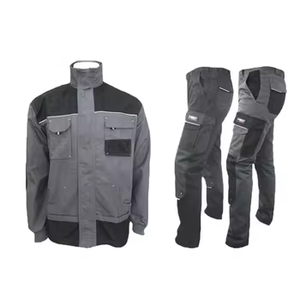 Hiện đại bảo hộ lao động phù hợp với an toàn xây dựng Overalls đồng phục Bộ lao động làm việc quần áo cho công nhân - Product Image 1