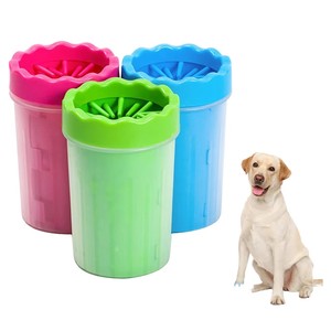 Tazza Portatile per Lavaggio <span class=keywords><strong>Zampe</strong></span> Cani, Spazzola in Silicone Automatica per Pulizia <span class=keywords><strong>Zampe</strong></span>, Tazza per Lavaggio Piedi Animali Domestici - Product Image 1
