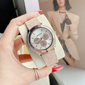 Relojes para <span class=keywords><strong>Mujer</strong></span> M-KS 7206, Nuevo Modelo 2025, <span class=keywords><strong>Reloj</strong></span> Cronógrafo Multifuncional, Resistente al Agua, Luminoso, <span class=keywords><strong>de</strong></span> Cuero <span class=keywords><strong>de</strong></span> Lujo - Product Image 4