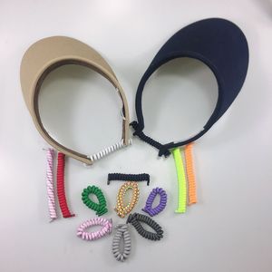 Ligne téléphonique personnalisée de 8cm, visière à bobine, corde élastique, lacets bouclés - Product Image 1