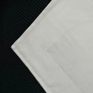 Guardanapo de algodão bordado da faixa do cetim