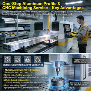 6061 6063 6082 T5 T6 CNC Custom <strong>Aluminum</strong> Extrusion <strong>Profile</strong> for <strong>Industrial</strong> Electronic Cabinets - Product Image 5