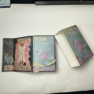 Пользовательские таро и обратно пользовательские льняные карты Таро, колода, мусор, путеводитель - Product Image 2