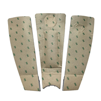 Nouvel arrivage Tampon noir en mousse EVA avec colle arrière Tampon de surf adhésif Tampon de traction pour planche de surf