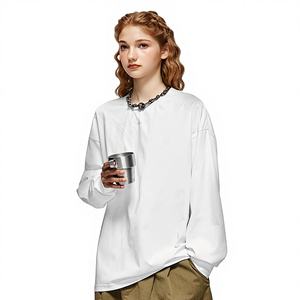 <span class=keywords><strong>T</strong></span>-<span class=keywords><strong>shirt</strong></span> veste pour homme 2025, compression, séchage rapide, impression réfléchissante, manches longues, ample, couleur unie, style streetwear, 100% polyester - Product Image 4