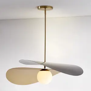 Nordische kreative Persönlichkeit Kunst Licht Luxus Wohnzimmer Schlafzimmer Esszimmer im alten Stil minimalist ischen Designer Strohhut