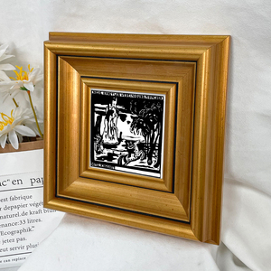 Bán Buôn Giá Rẻ Giá Hiện Đại Thời Trang Tùy Chỉnh Gỗ Thông Khung Ảnh Handmade Vàng Hình Ảnh Khung Trong Các Kích Cỡ A3 5X7 18X24X36 - Product Image 4