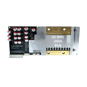 แผงวงจรป้องกันแบตเตอรี่ลิเธียม 8S 3.7V 29V BMS Li-ion 29.6V 100A 200A พร้อมระบบ Active Balance กระแสไฟ 5A สำหรับจักรยานไฟฟ้าและระบบกักเก็บพลังงานแสงอาทิตย์ - Product Image 1