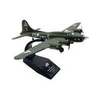 Modèle d'avion bombardier militaire classique B-17 Flying Fortress de la Seconde Guerre mondiale à l'échelle 1/144 pour collectionneurs