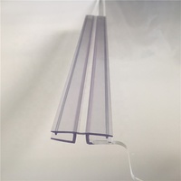 Charnière vivante en plastique transparent de coextrusion pour panneau de 5mm transparent