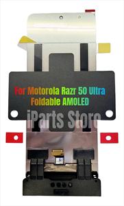IPARTS reemplazo plegable AMOLED pantalla táctil montaje para <span class=keywords><strong>Motorola</strong></span> <span class=keywords><strong>Razr</strong></span> 50 Ultra XT2451 <span class=keywords><strong>Razr</strong></span> <span class=keywords><strong>5</strong></span> OEM - Product Image 2