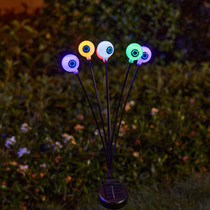 Ojo Luminoso Solar de Halloween de Gran Venta para Decoración de Jardín y Césped Exterior, Adorno de Suelo para Disfraces de Halloween - Product Image 1