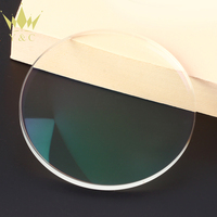 Lentes de Gafas con Filtro de Bloqueo de Luz, Lentes de Plástico Oftálmicas, Lentes de Resina Azul Transparentes, Lentes de Sol de Grado A con Protección Contra Rayos Azules