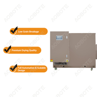 Séchoir à Grains Automatique à Plateau Plat de 4 Tonnes pour Traitement de Gros Lots, Séchoir à Pompe à Chaleur avec PLC pour la Transformation Alimentaire