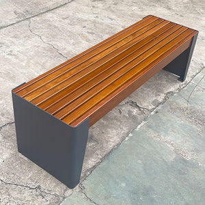 مقعد مع أثاث حضري مجلفن من الصلب مقاعد فناء خارجية في المناطق الحضرية مقاعد عمومية حضرية - Product Image 6