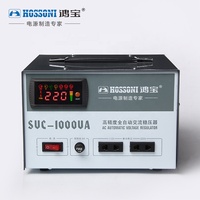 Stabilisateur AVR HOSSONI JESPC ZHENHUA, 40 ANS D'EXPERIENCE D'USINE, régulateur de tension AC SVC-1000VA/1KVA, 120V-260V, POUR LA QUALITÉ DES PROJETS