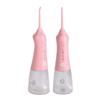 Hydropulseur sans fil pour les dents, 3 modes, réservoir télescopique de 300 ml, hydropulseur dentaire portable rechargeable, irrigateur buccal