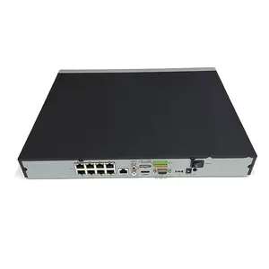 الأصلي Hik العلامة التجارية 2 HDD 4K NVR S-7608NI-K2/8P 80Mbps عرض النطاق الترددي H.265 8CH POE NVR