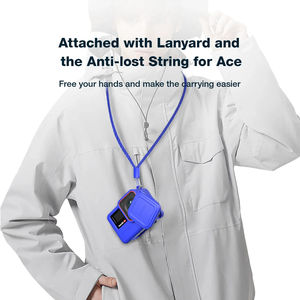 Kit de protection d'appareil photo en silicone AMagisn, étui de protection d'appareil photo, cache-objectif, 2 sangles compatibles avec <span class=keywords><strong>Insta</strong></span> 360 Ace Ace Pro - Product Image 2