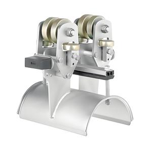 Grue Palan Voyager Utiliser C-rail Festoon Chariot à câble plat électrique à vendre - Product Image 2