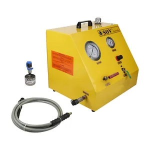 Sov 2500 Bar Ultra High Pressure Air Operated Pneumatic Hydraulic Pump