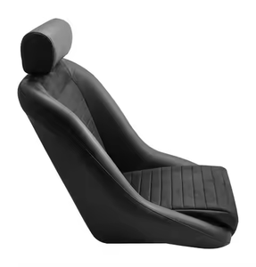 JBR9004 Cuscino Premium in Pelle per Sedile da Corsa <span class=keywords><strong>Auto</strong></span>, Comfort in Memory Foam, Sedile Conducente con <span class=keywords><strong>Imbottitura</strong></span> Anteriore e Posteriore, <span class=keywords><strong>Sedili</strong></span> <span class=keywords><strong>Auto</strong></span> Modificati - Product Image 3