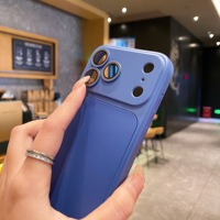 Nouvel Arrivage Coque 2-en-1 TPU PC pour iPhone 14, transformable en série iPhone 17, avec protection de caméra intégrée, toucher doux